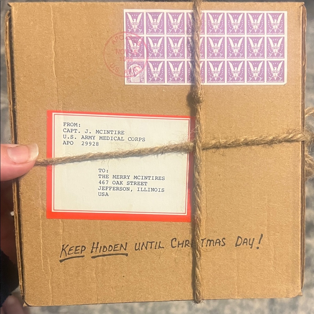 Retired! American Girl Molly Christmas Surprise